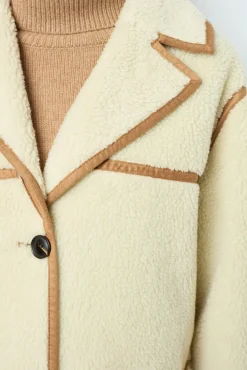 Hot ANNA - High-waisted wide-leg pants in jean Coats