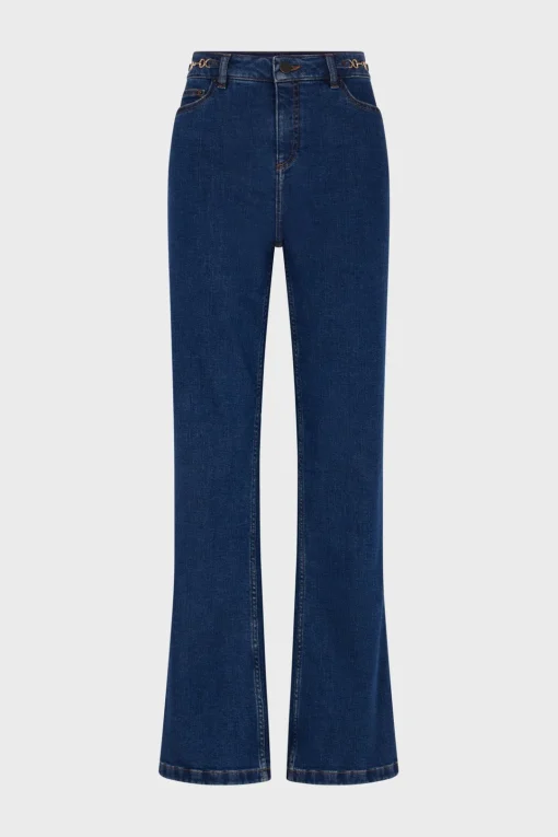 Clearance Bootcut with gold buckles - NAIADE Trousers