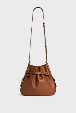 Online Bucket bag in leather - LE ROMY Shoulder Bags|Bucket Bags