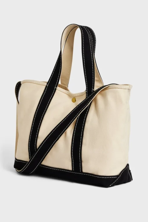 Discount Canvas shopping bag - LEON Handbag|Cabas & Tote Bags