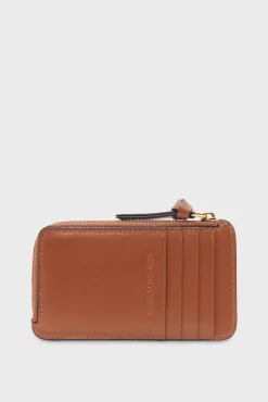Outlet Cardholder in plain leather - CARDHOLDER Leather Goods