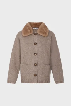 Outlet Cashmere cardigan - LEONIE Knitwear