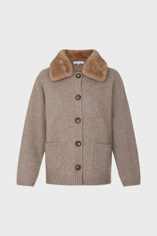 Outlet Cashmere cardigan - LEONIE Knitwear