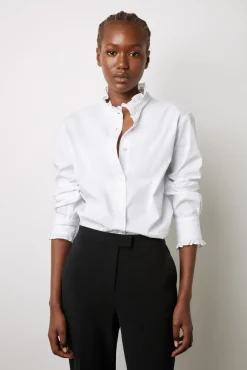 Clearance CHEMISE - Romantic poplin shirt Shirts & Blouses|Suits & Outfits