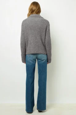 Sale Chunky knit collar cardigan - JOESSE Knitwear