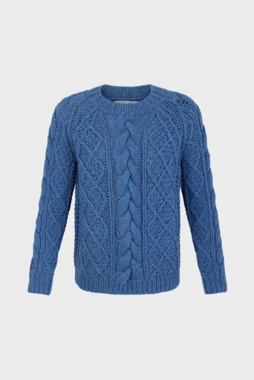 Hot Chunky twisted sweater - JORDANA Knitwear