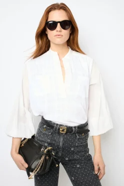 Clearance Cotton blouse - BASILIA Shirts & Blouses