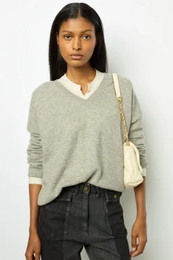 Online Crossbody bag in quilted leathe