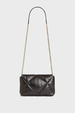 Online Crossbody bag in quilted metallized leather - LE FANNY The Fanny Bag|Shoulder Bags