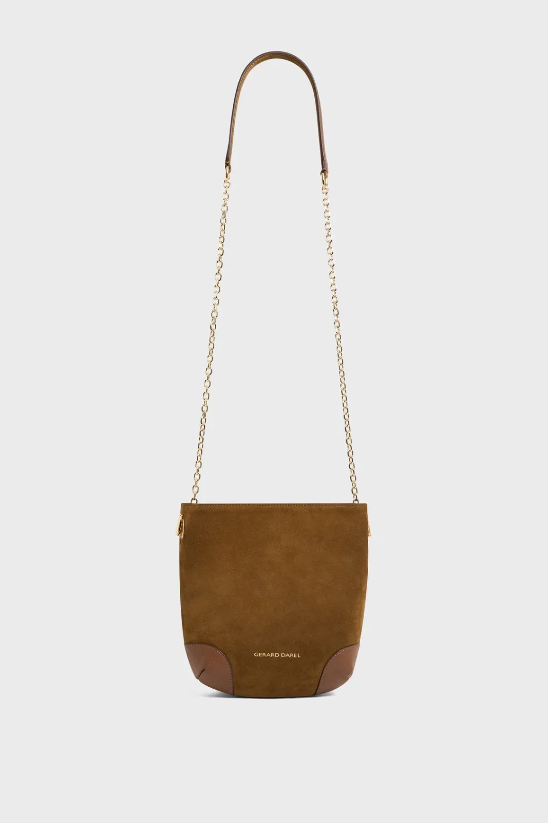 Best Crossbody bag in suede leather - LE MINI CHARLOTTE Shoulder Bags|Bucket Bags