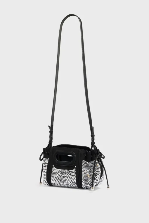 Best Crossbody bag in suede"])self.__next_f.push([1," leather with strass - MICRO DANY Shoulder Bags