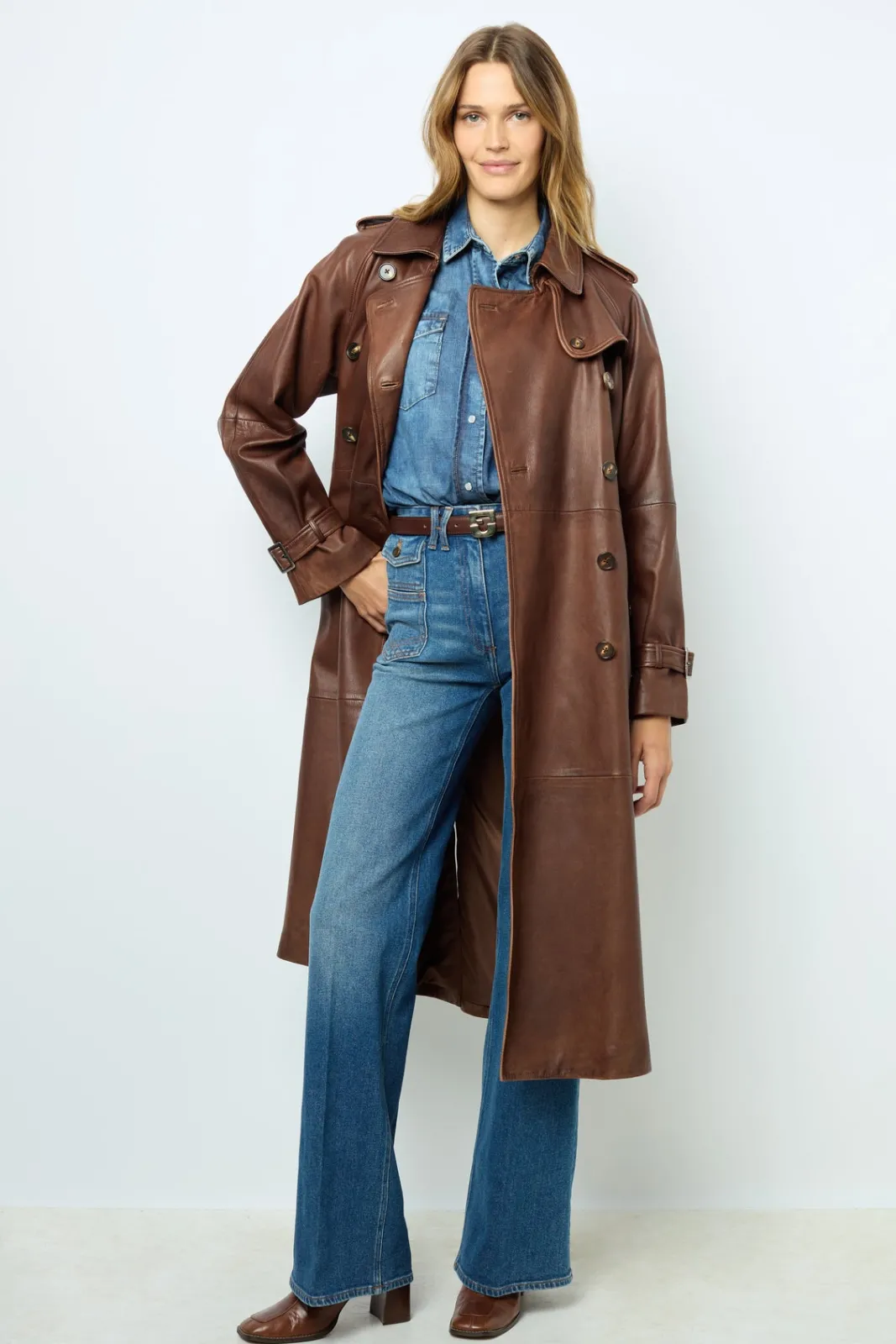 Online Denim shirt - AIMEE Leather & Pelts