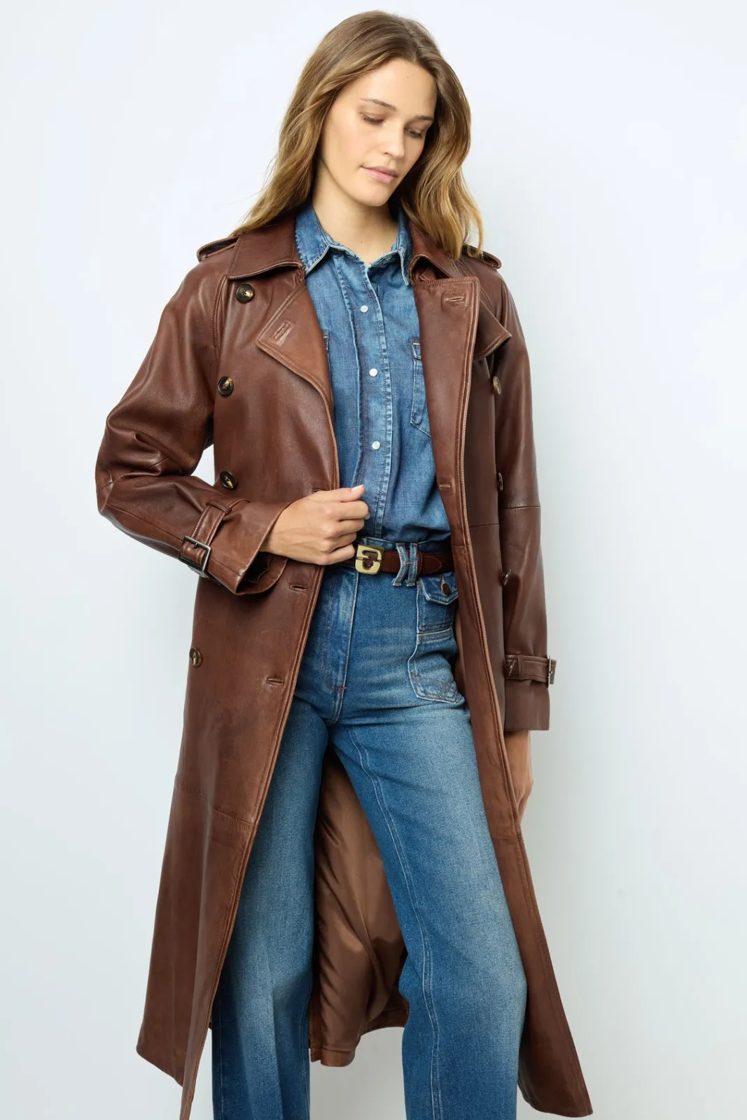 Online Denim shirt - AIMEE Leather & Pelts