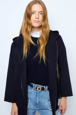 Hot Double-face wool cape - NESRYNN Coats