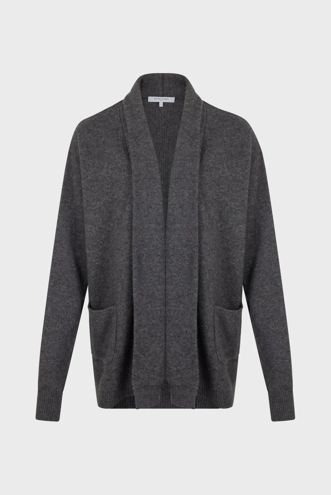 Online Edge to edge, open cashmere cardigan - JOHANA Knitwear