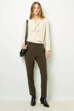 Outlet Elasticated slim pants - NEA Trousers