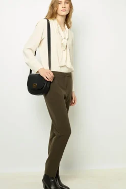Outlet Elasticated slim pants - NEA Trousers