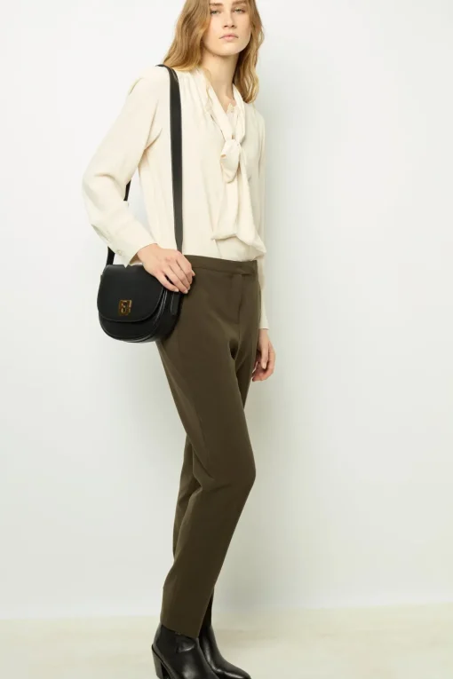 Outlet Elasticated slim pants - NEA Trousers