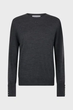 Hot Fine wool round neck sweater - JADE Knitwear