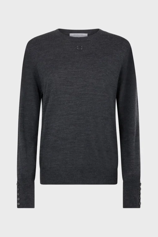 Hot Fine wool round neck sweater - JADE Knitwear