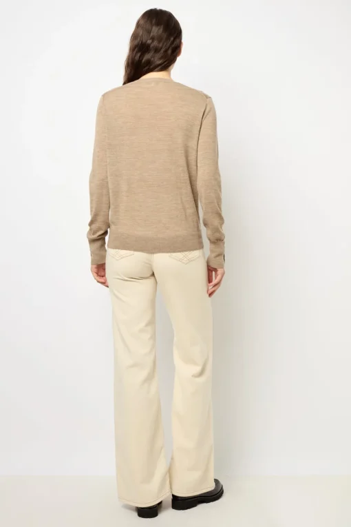 Discount Fine wool round neck sweater - JADE Knitwear