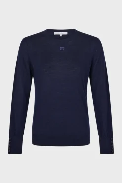 New Fine wool round neck sweater - JADE Knitwear