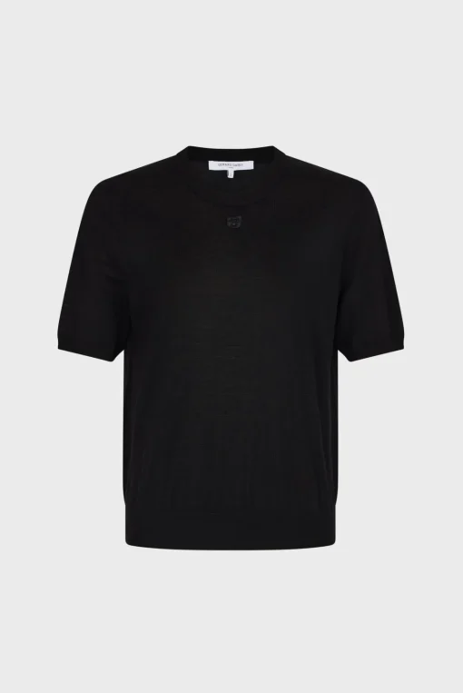 Sale Fine wool short-sleeved sweater - JASNA Knitwear