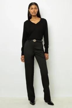 Clearance Fine wool V-neck sweater - JULIETTE Knitwear