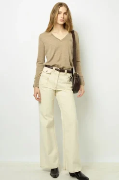 Clearance Fine wool V-neck sweater - JULIETTE Knitwear