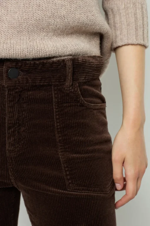 Clearance Flared corduroy pants - NAZIA Trousers