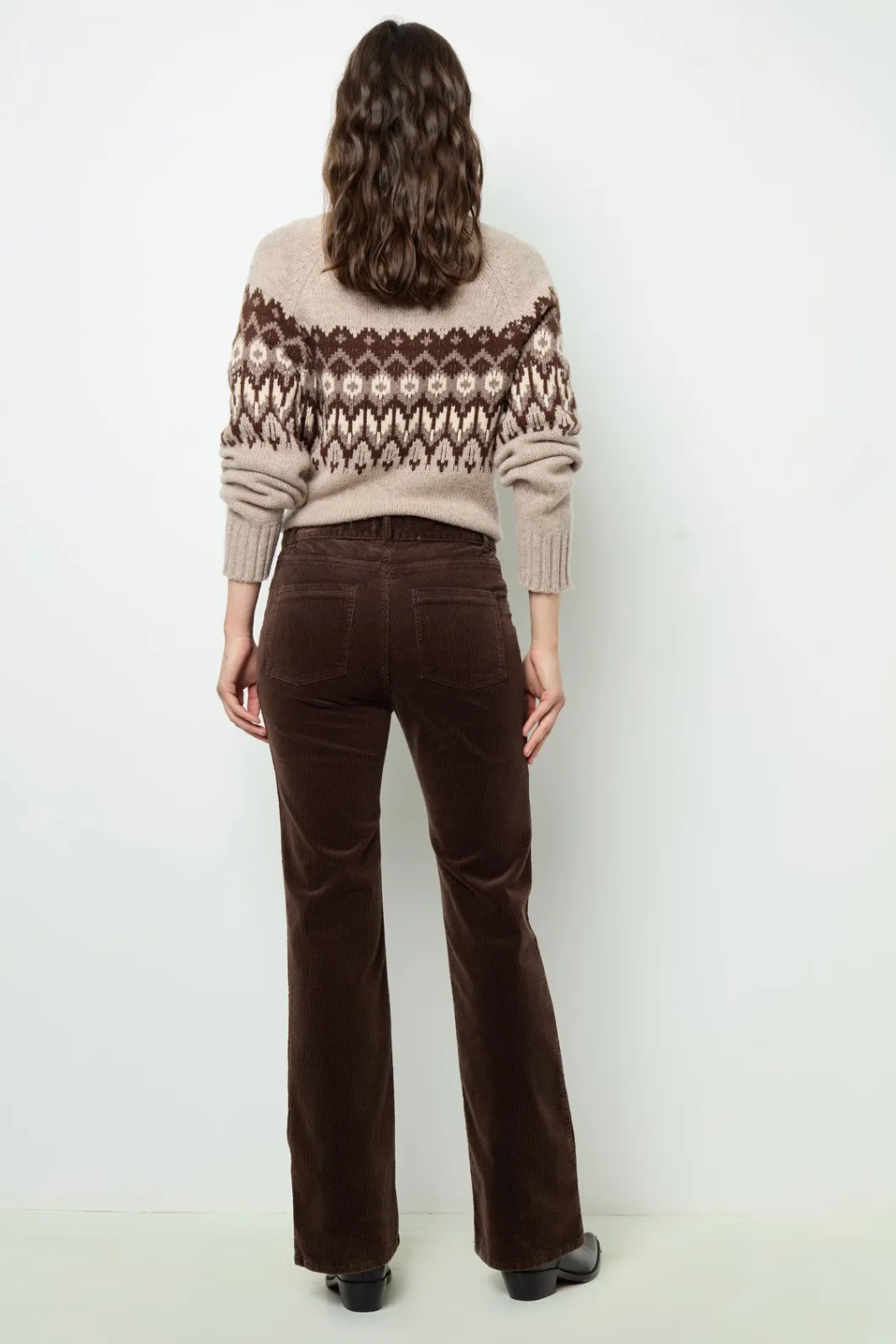 Clearance Flared corduroy pants - NAZIA Trousers