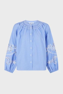 Outlet Flared jeans with fringes - ANNA Shirts & Blouses