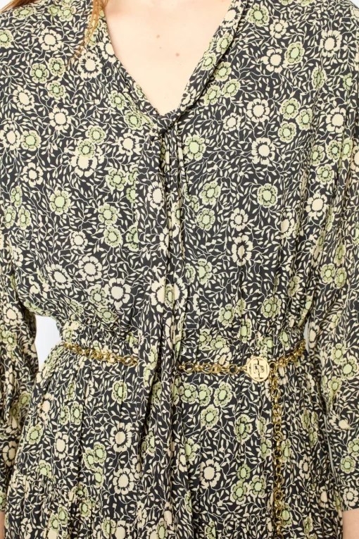 Sale Floral fluid maxi dress - SOLYA Dresses