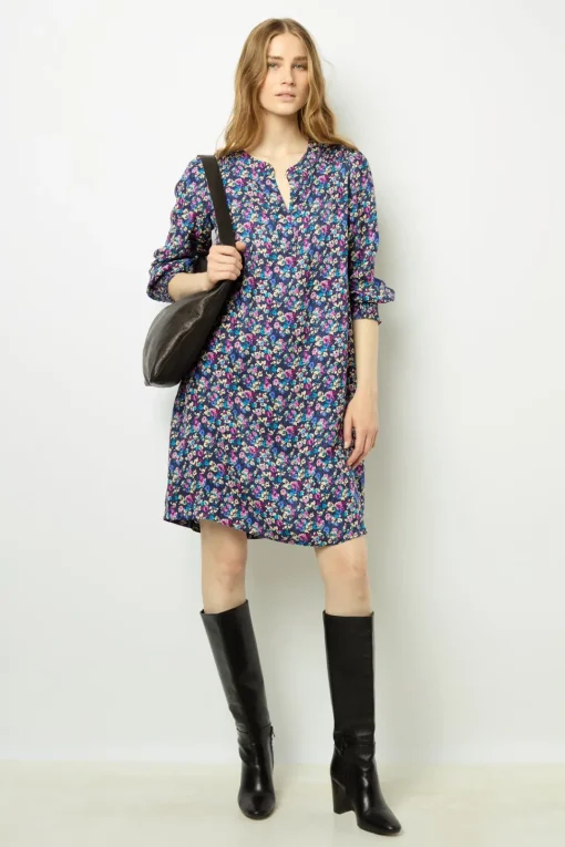 New Floral jacquard mini dress – SALYA Dresses