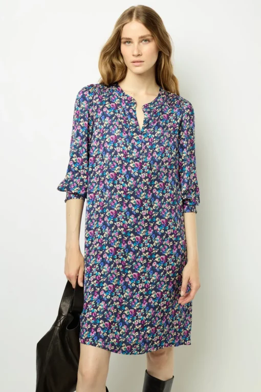 New Floral jacquard mini dress – SALYA Dresses