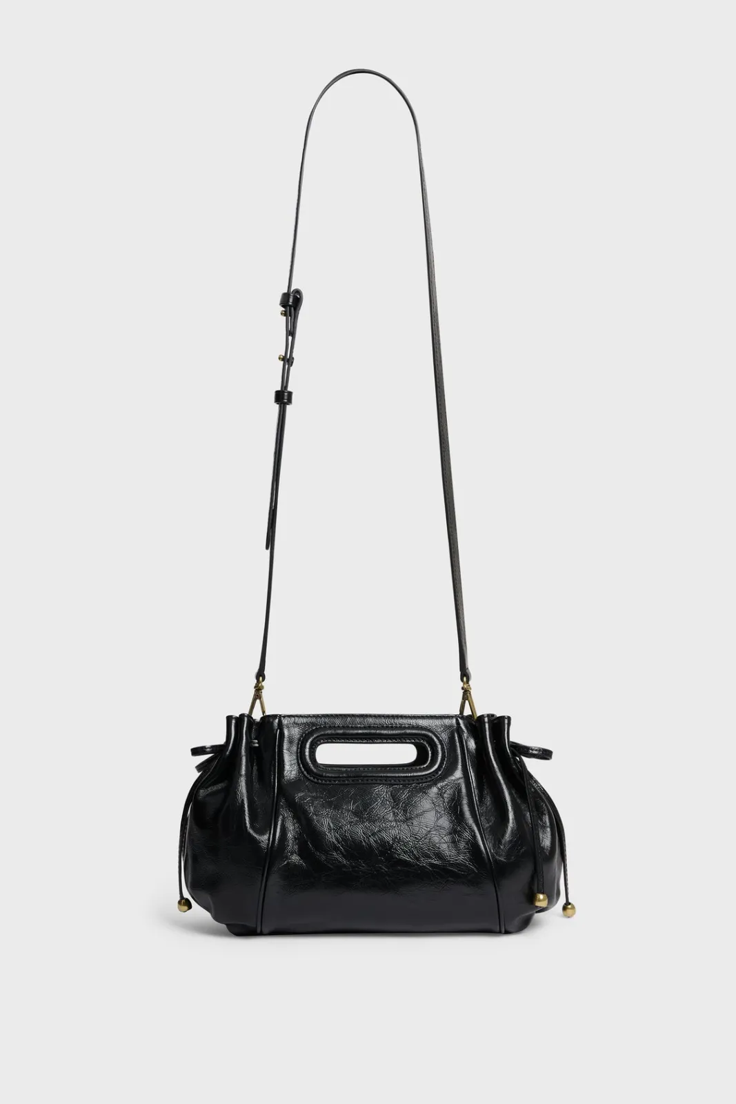 Best Handbag in crumpled leather - MINI DANY Shoulder Bags