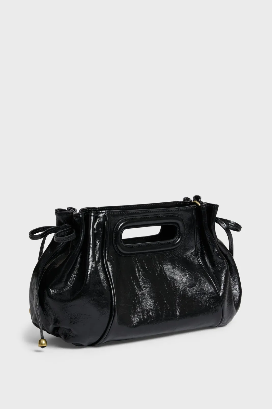 Best Handbag in crumpled leather - MINI DANY Shoulder Bags