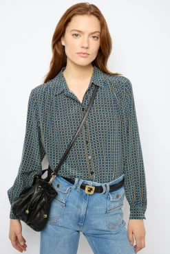 Clearance Handbag in leather - MINI 