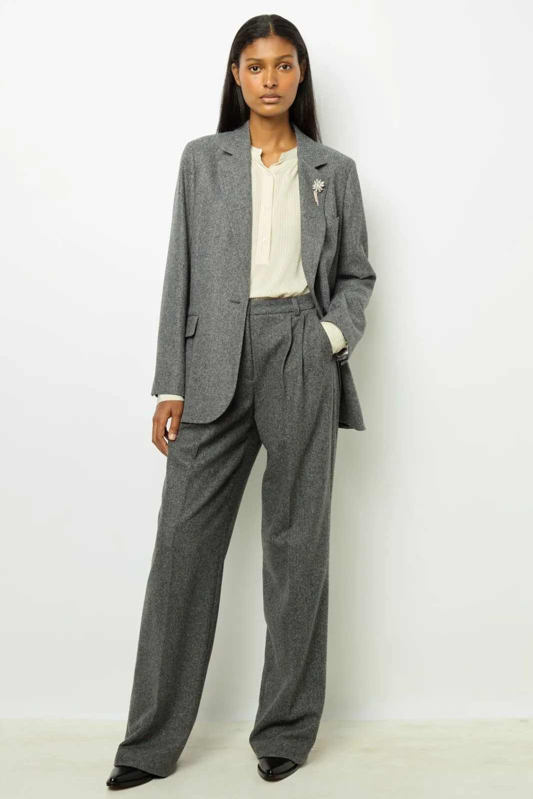 Online Herringbone blazer - MELANIE Jackets|Suits & Outfits