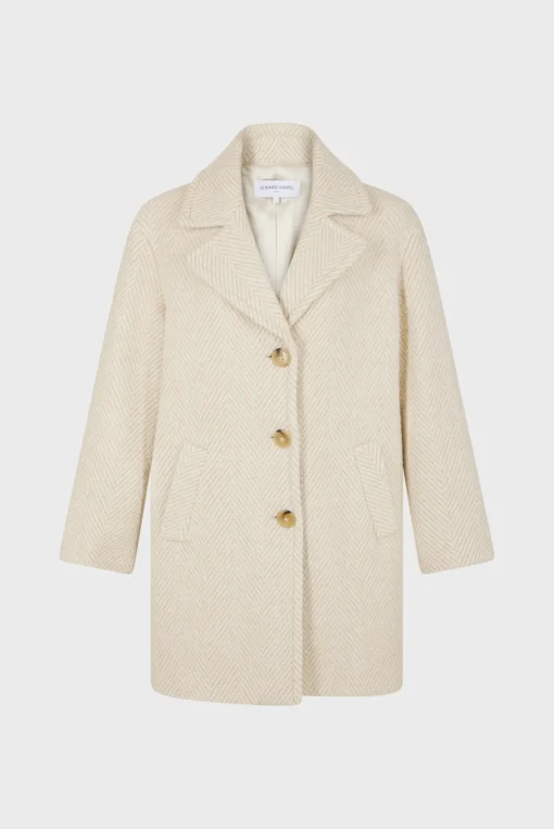New Herringbone loose coat - LEONETTE Coats