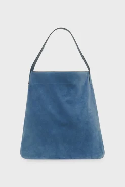 Fashion Hobo bag in suede leather - LADY Handbag
