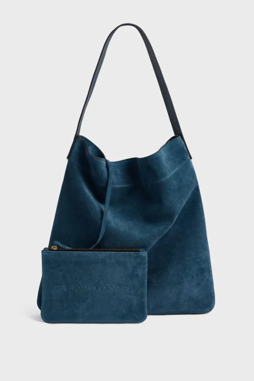 Best Hobo bag in suede leather - LADY Handbag