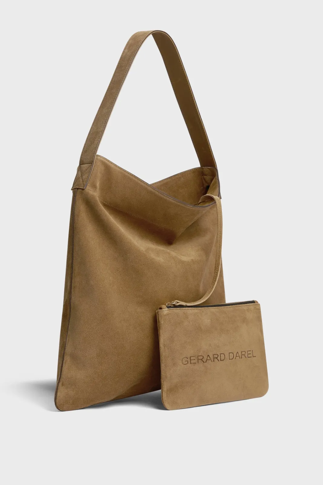 Discount Hobo bag in suede leather - LADY Handbag