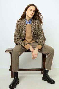 Discount Houndstooth blazer - MISTI Jackets
