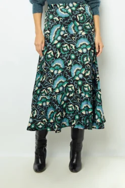 Discount Jacquard print midi skirt - CATHERINA Skirts