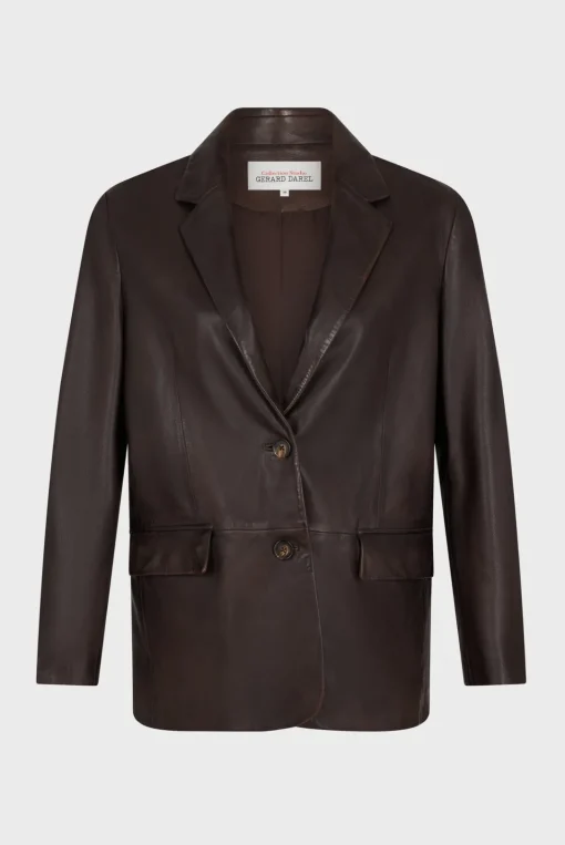 Clearance Lamb leather blazer - BEA Leather & Pelts
