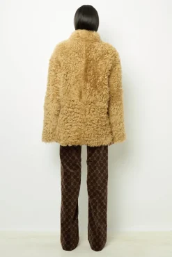 Online Lamb wool short coat - LIOUBA Leather & Pelts