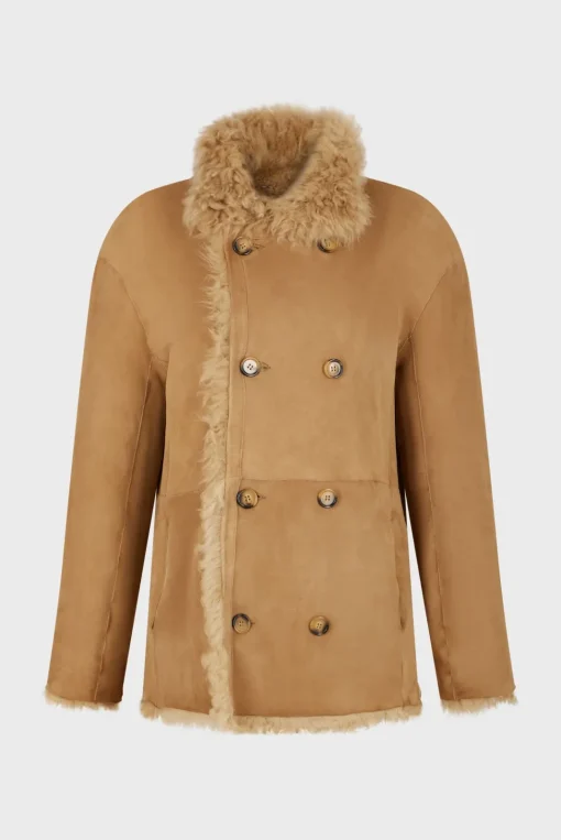 Online Lamb wool short coat - LIOUBA Leather & Pelts