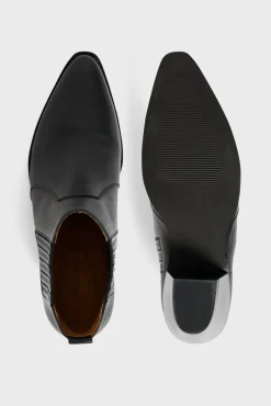Sale Leather heeled boots - JESSE Shoes