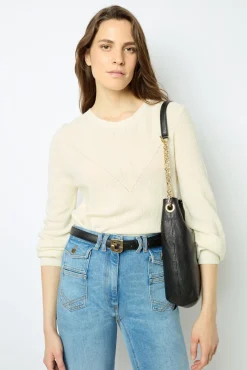 Sale Leather hobo bag - LE CHARLOTTE Handbag|Shoulder Bags